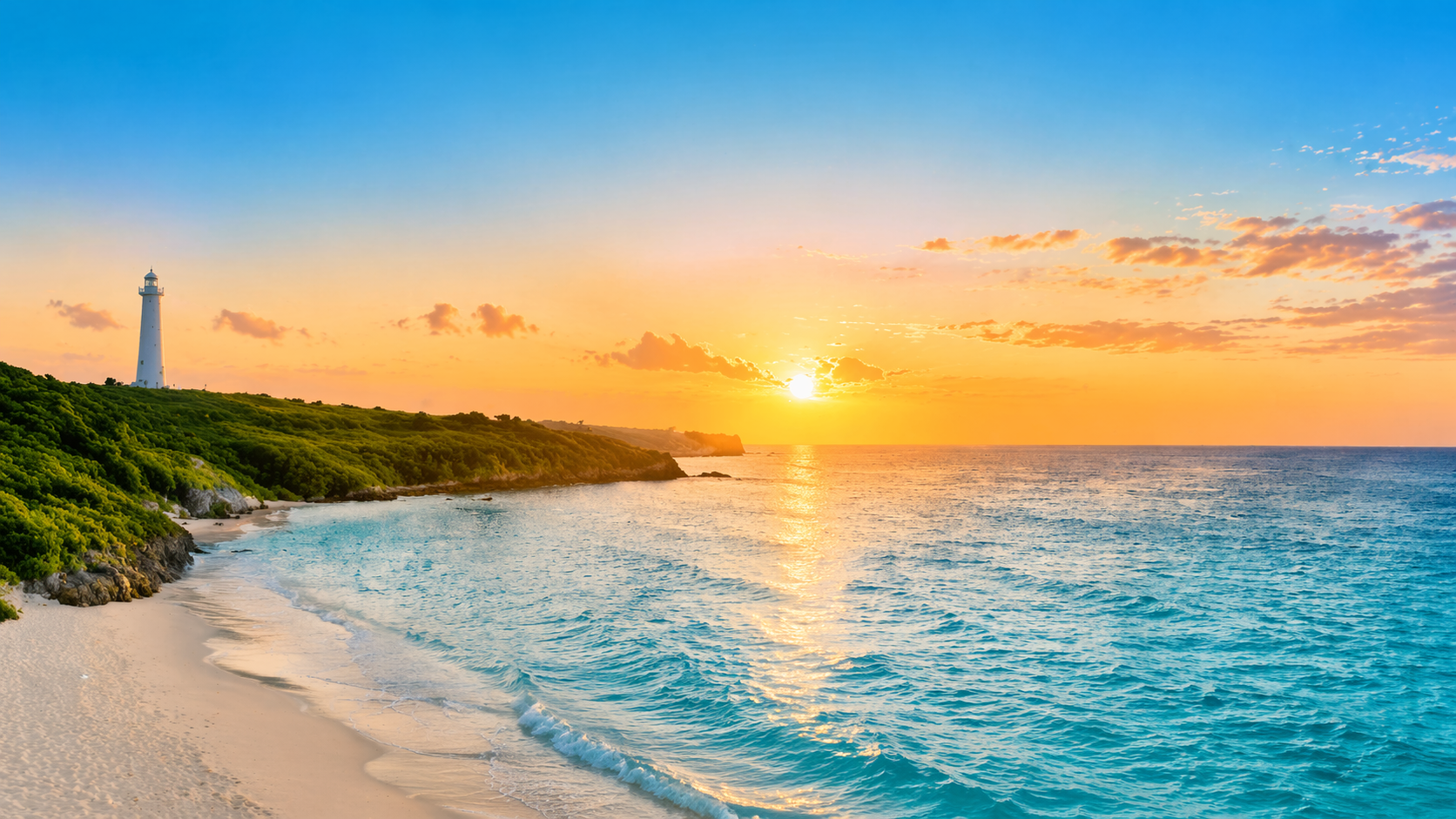 宮古島の日の出スポットで外さない選び方：宮古島の海から昇る朝日と東側の海岸線